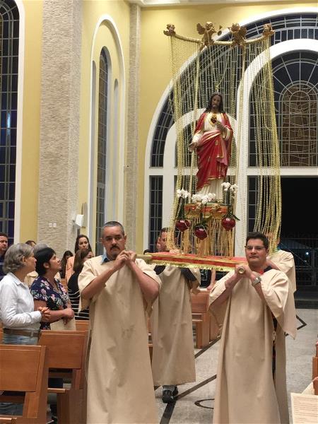 <i>1° dia do Tríduo &nbsp; &nbsp;(25/06/2019)</i>