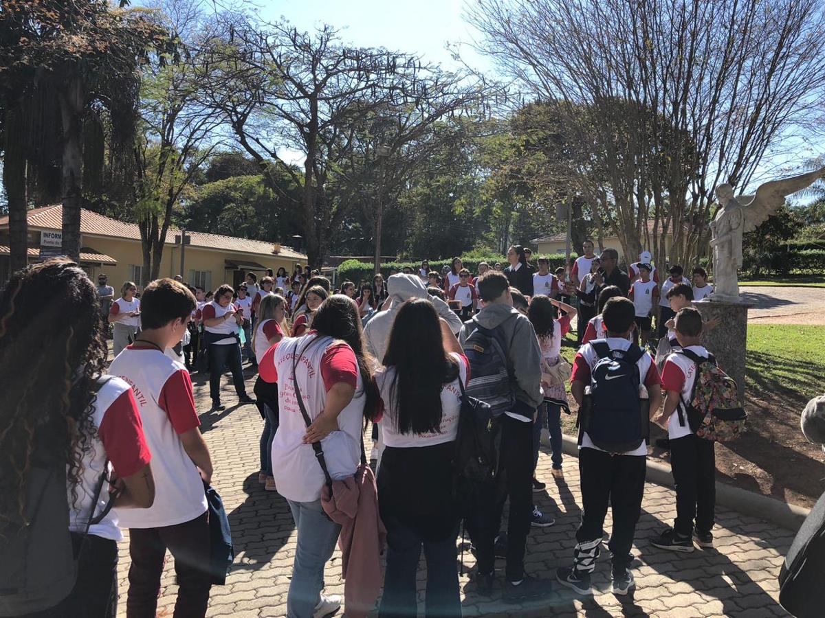 <i>Catequese: Visita ao Santuário da Mãe Rainha    (18/08/2019)</i>