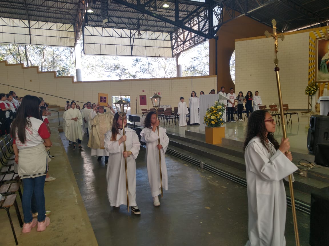 <i>Catequese: Visita ao Santuário da Mãe Rainha    (18/08/2019)</i>