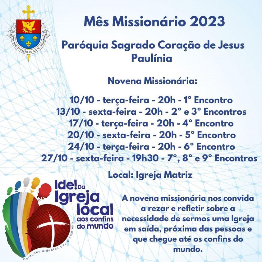 Novenas Missionárias