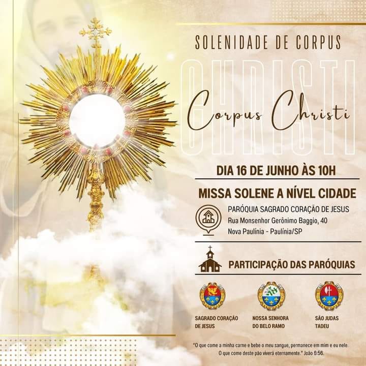 Solenidade Corpus Christi