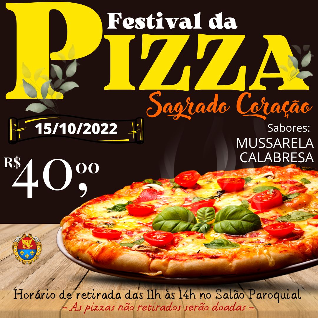Festival da Pizza na Comunidade Matriz